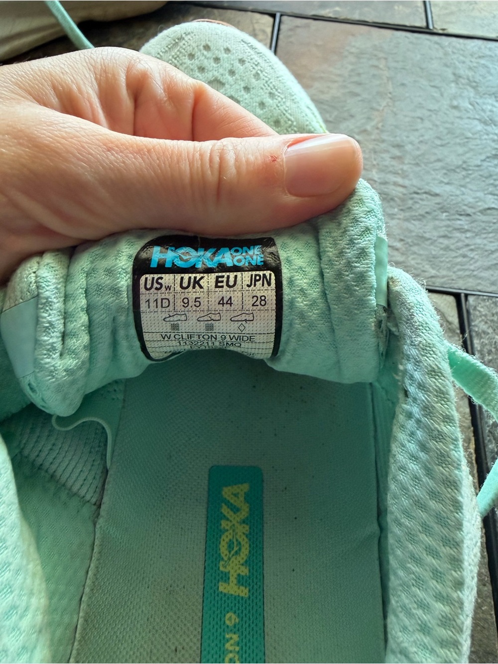 HOKA Women’s Mint Lightweight Running Shoes - Picture 4 of 5